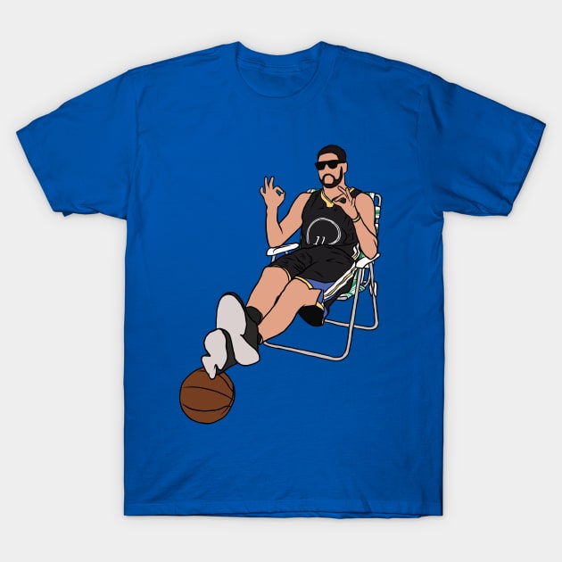 Klay Thompson Chillin' T-Shirt by rattraptees